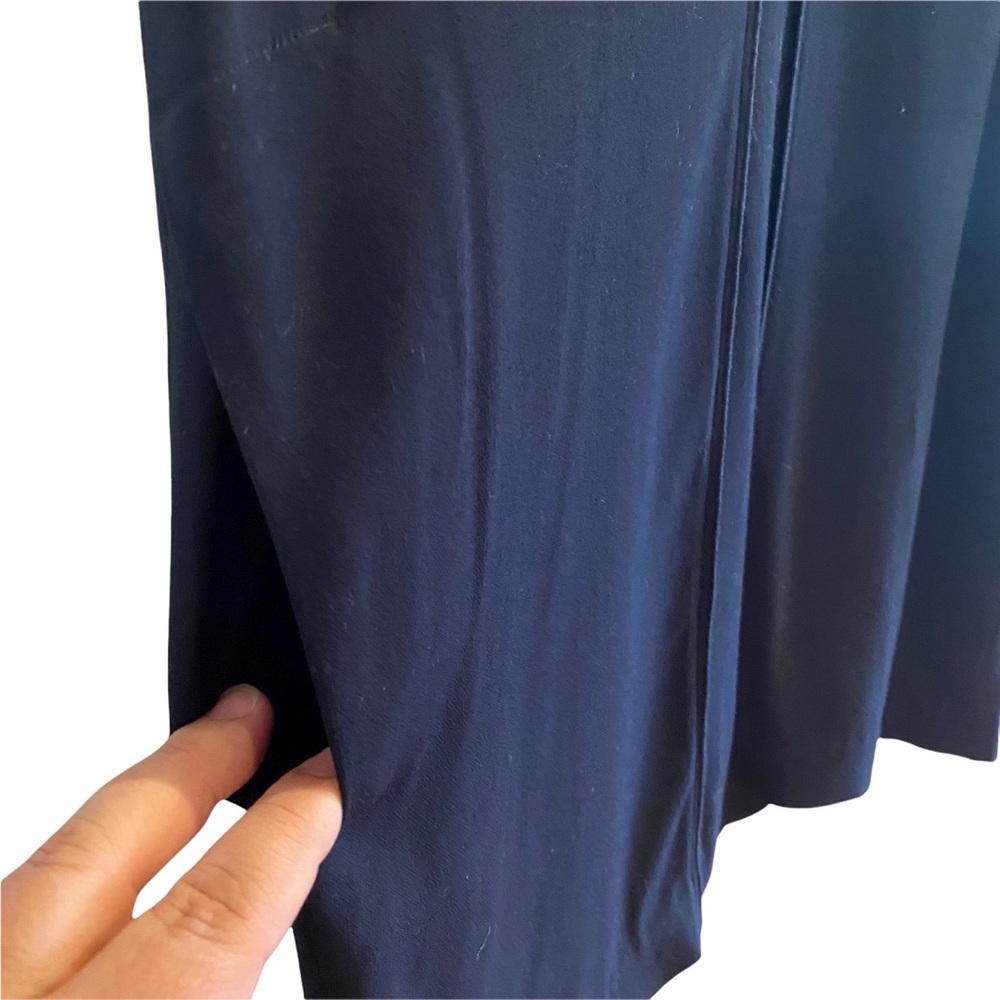 Vince. Night Out Midnight Blue Shift Dress - Picture 6 of 8